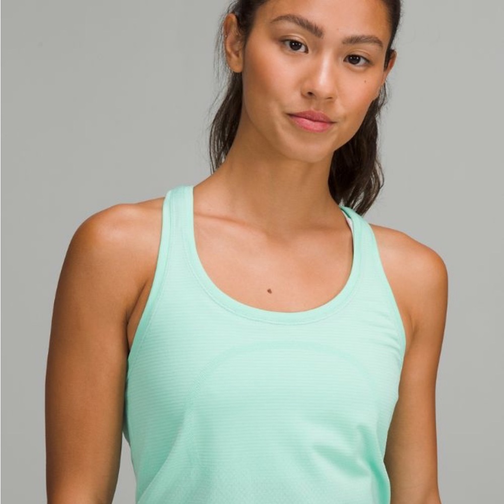 Mint Green Lululemon swiftly tech Racerback Tank Top